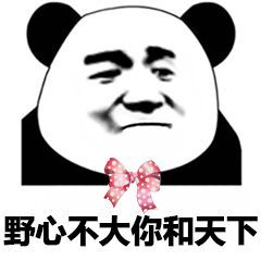 微信恶搞幽默调皮熊猫头表情包