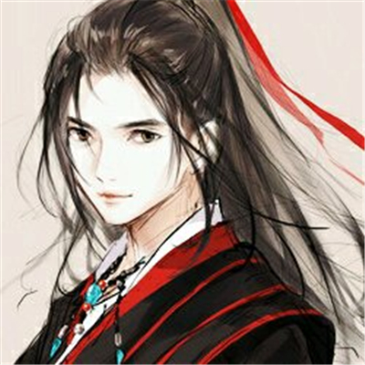 微信好看性感迷人二次元古风男生头像