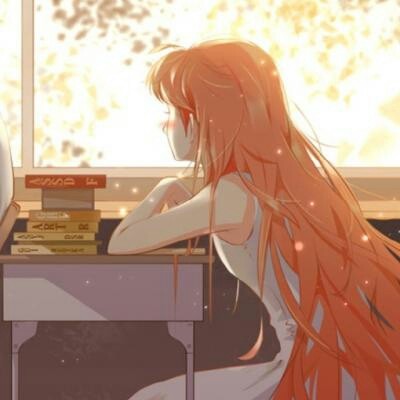 微信浪漫意境爱情二次元情侣头像