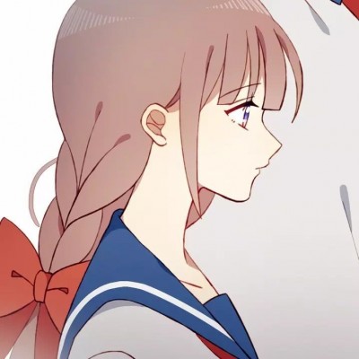 微信浪漫意境爱情二次元情侣头像