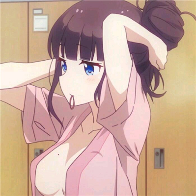 微信粉嫩可爱软萌二次元女生头像