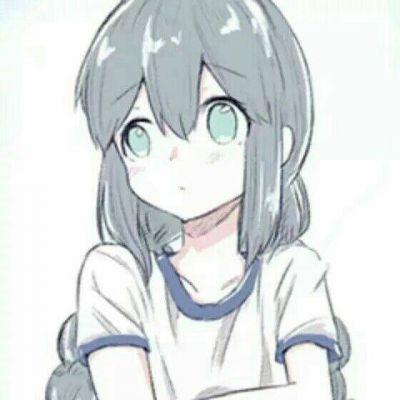 微信粉嫩好看二次元女生头像