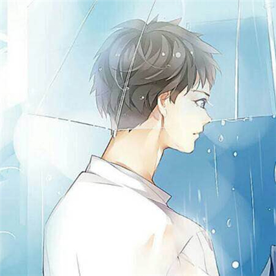 微信浪漫意境爱情二次元情侣头像