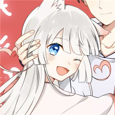 微信好看唯美浪漫二次元情侣头像