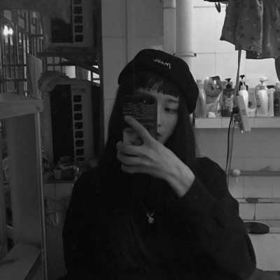 微信2019最新唯美黑白风格欧美女生头像合集下载