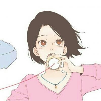 微信浪漫意境爱情二次元情侣头像