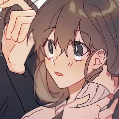 微信浪漫意境爱情二次元情侣头像