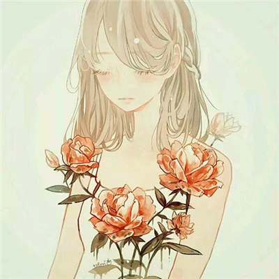 微信好看唯美浪漫二次元情侣头像