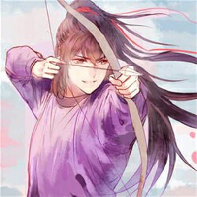 微信好看性感迷人二次元古风男生头像