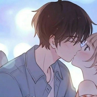 微信浪漫意境爱情二次元情侣头像