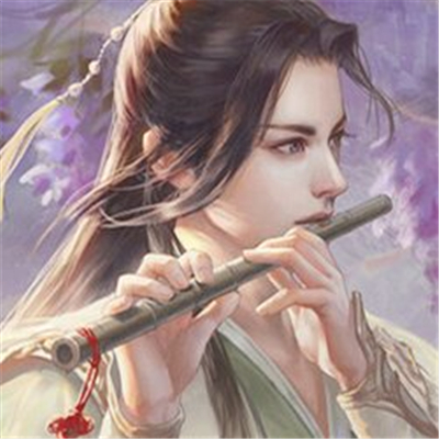 微信好看性感迷人二次元古风男生头像