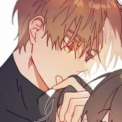 微信浪漫意境爱情二次元情侣头像