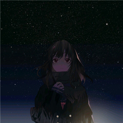 微信好看唯美浪漫二次元情侣头像