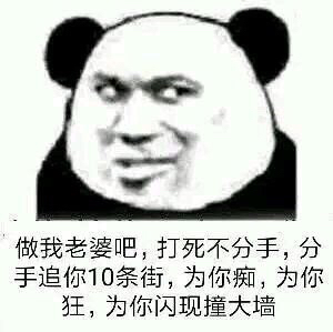 微信恶搞幽默调皮熊猫头表情包