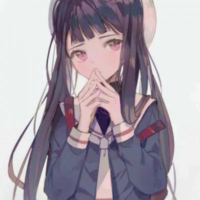 微信粉嫩好看二次元女生头像