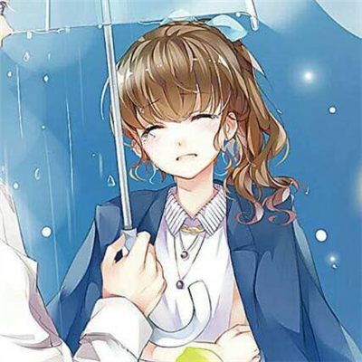 微信浪漫意境爱情二次元情侣头像