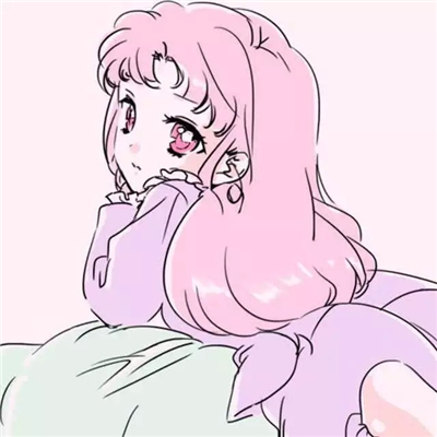 微信粉嫩可爱软萌二次元女生头像
