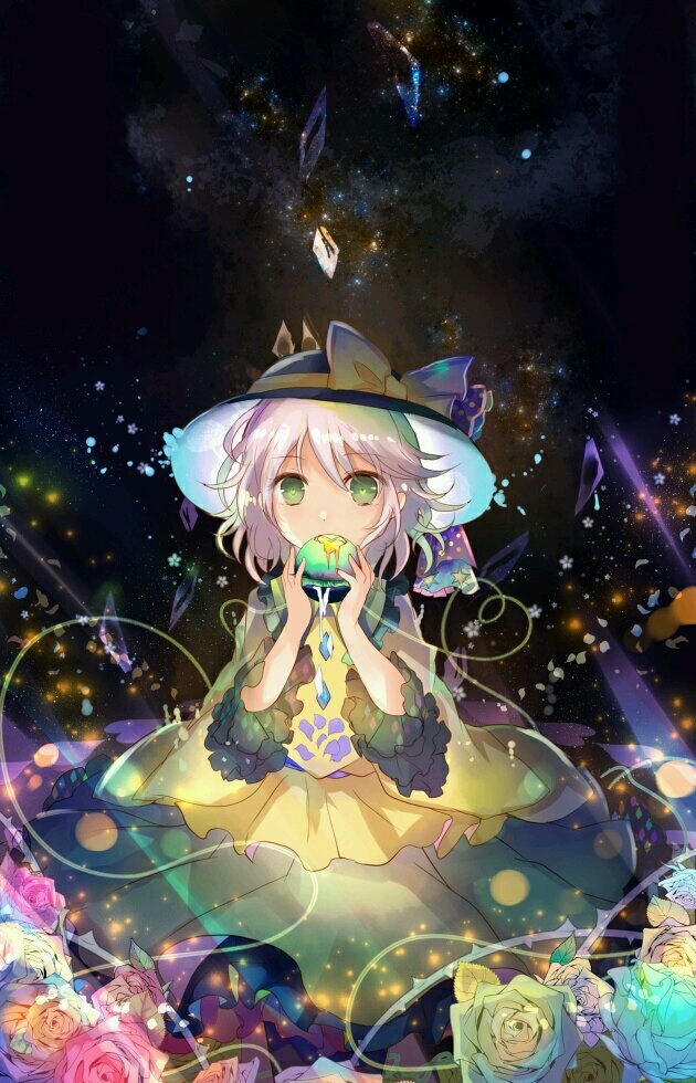 唯美梦幻二次元微信聊天图片