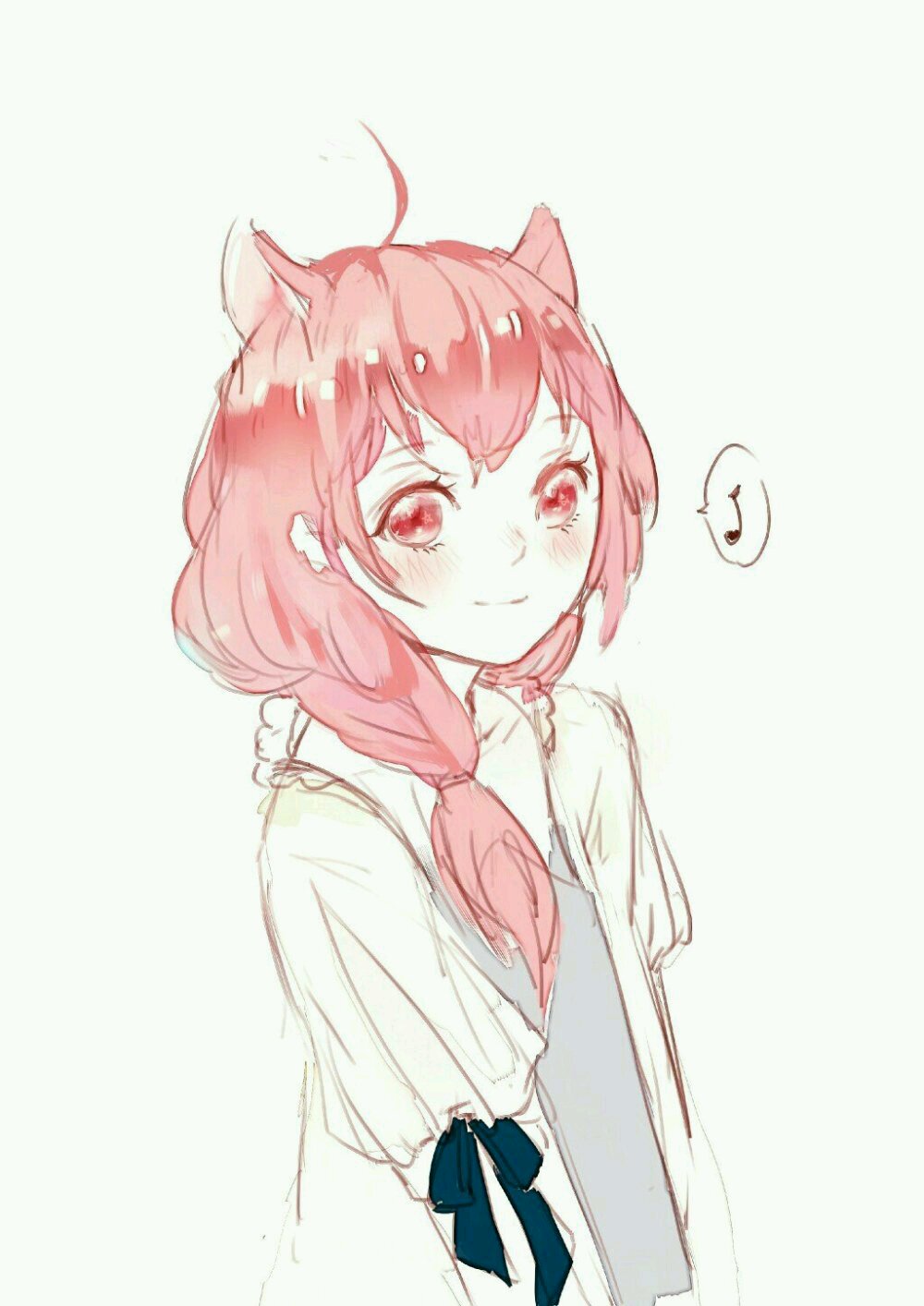 唯美梦幻二次元微信聊天图片