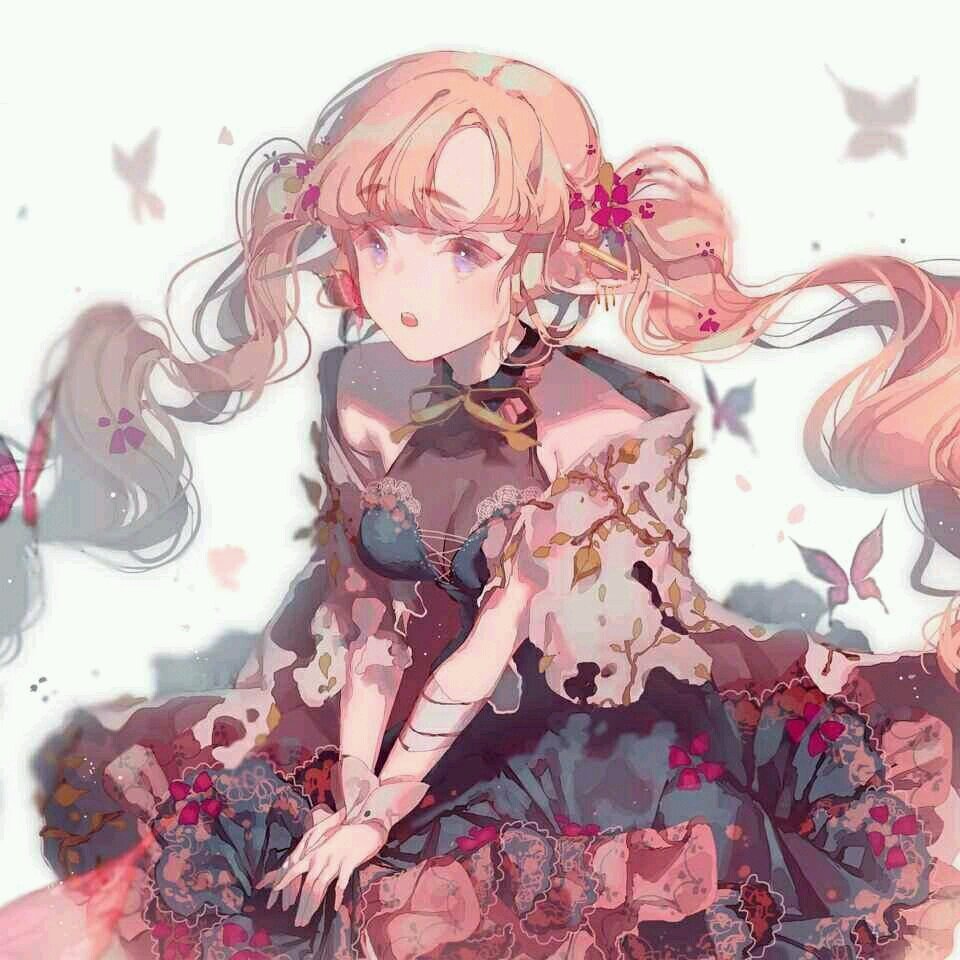 唯美梦幻二次元微信聊天图片