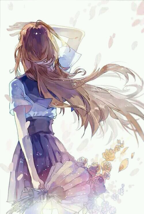 唯美梦幻二次元微信聊天图片