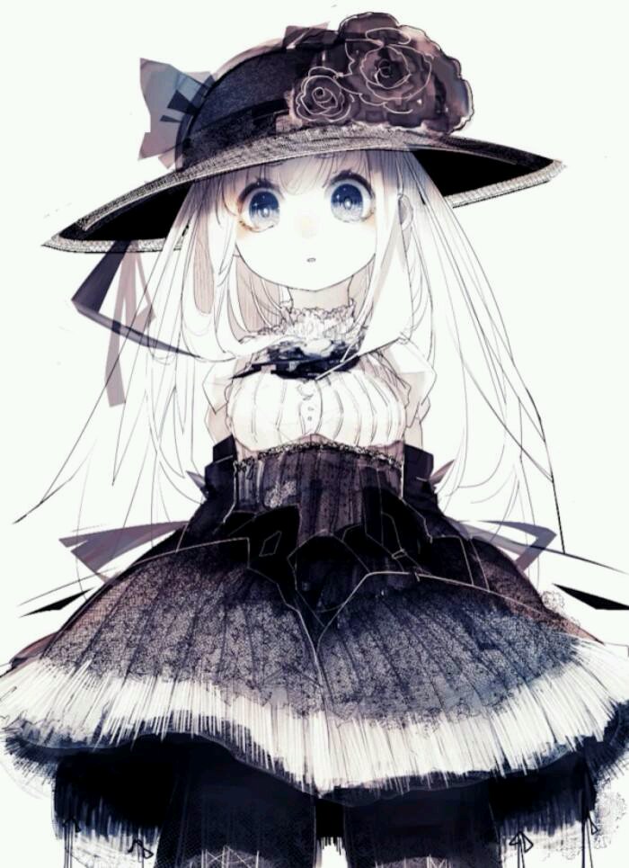 唯美梦幻二次元微信聊天图片