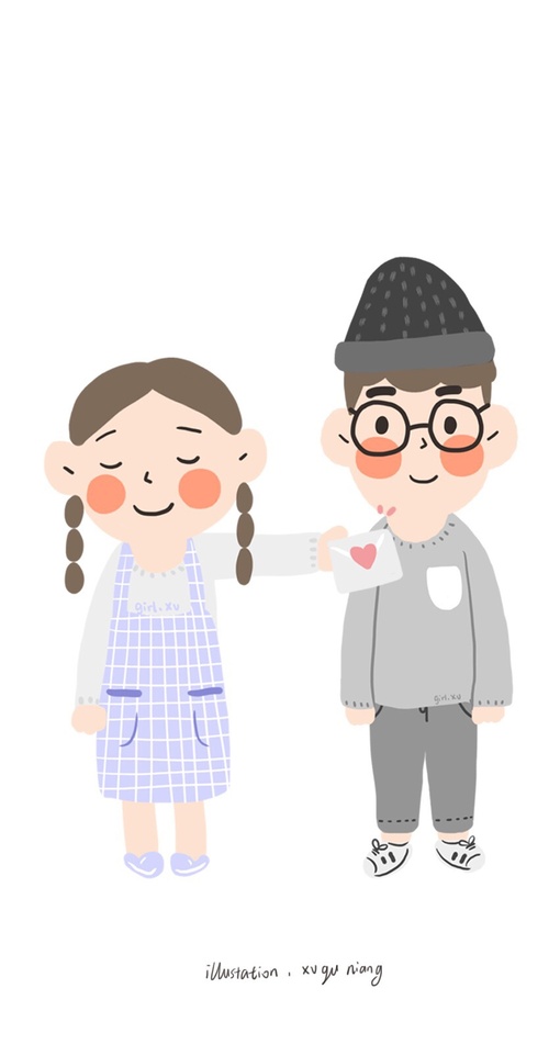 微信唯美简约好看二次元图片