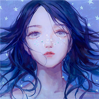 微信靓丽萝莉范二次元女生头像