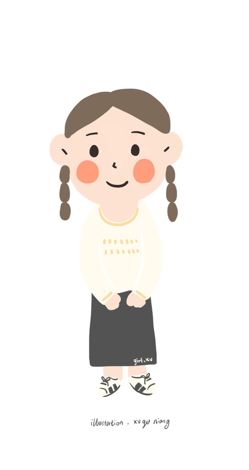 微信唯美简约好看二次元图片