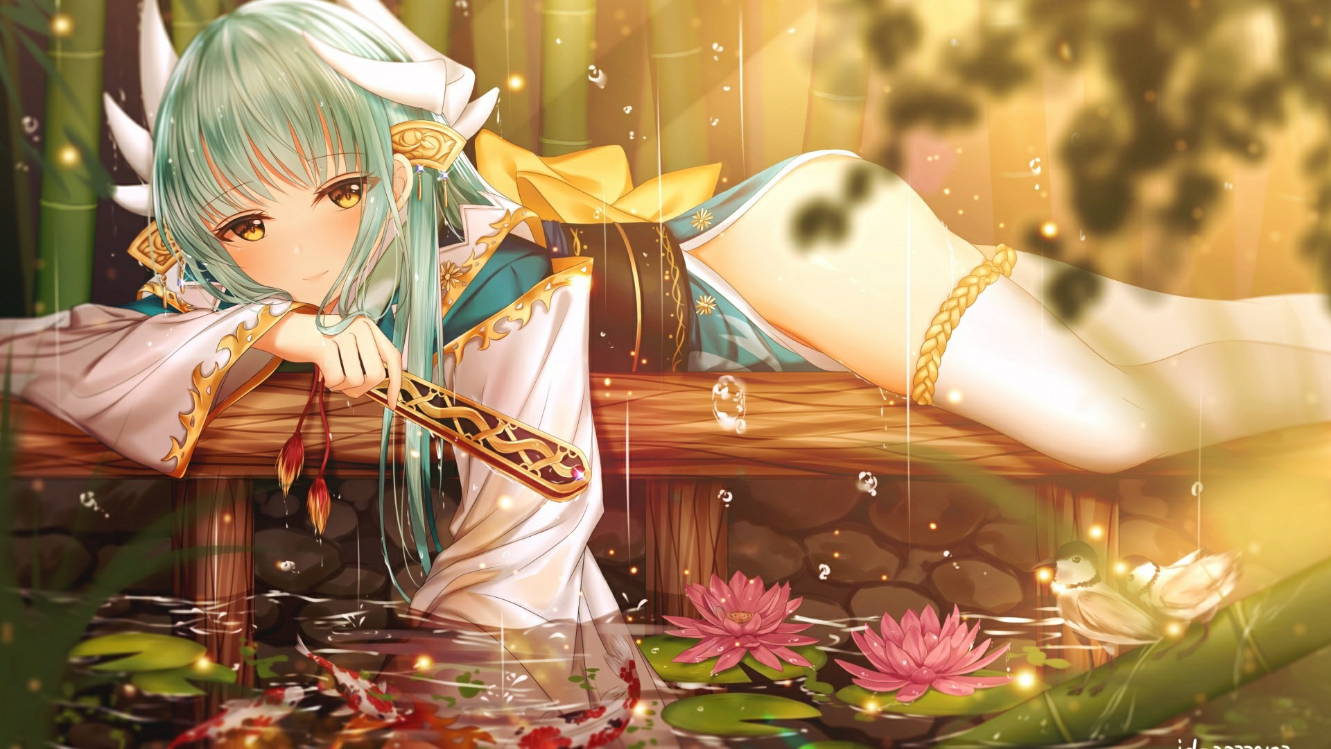 微信唯美梦幻温馨动漫二次元图片