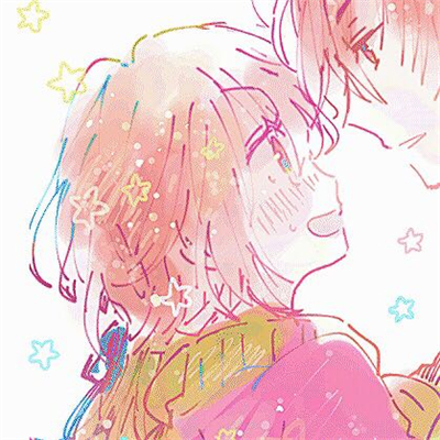 微信成熟好看佛系二次元情侣头像