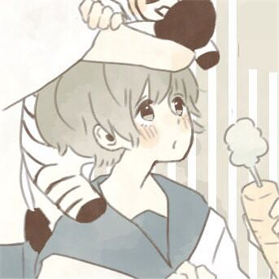 微信成熟好看佛系二次元情侣头像