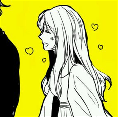 微信成熟好看佛系二次元情侣头像