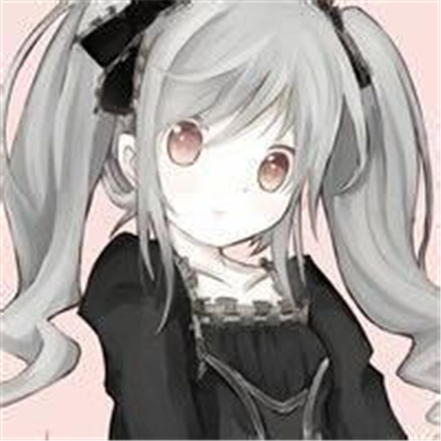微信流行软萌二次元女生头像