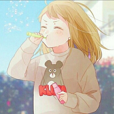微信唯美好看俏皮二次元女生头像