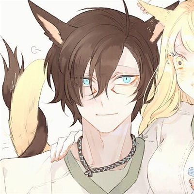 微信成熟好看佛系二次元情侣头像