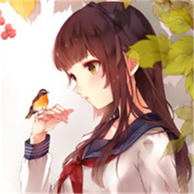 微信流行软萌二次元女生头像