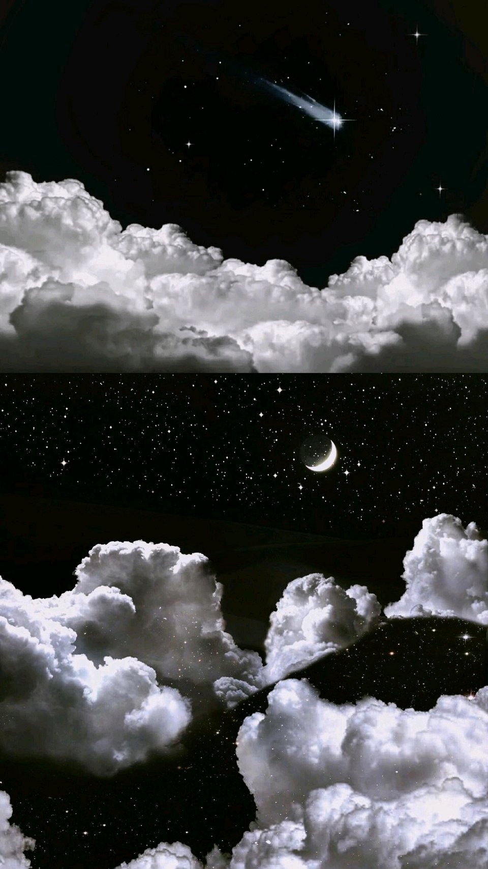 微信暗夜系护眼聊天背景