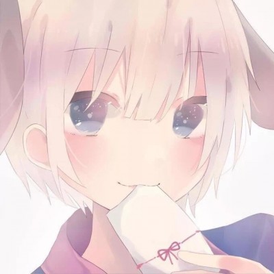 微信成熟好看佛系二次元情侣头像