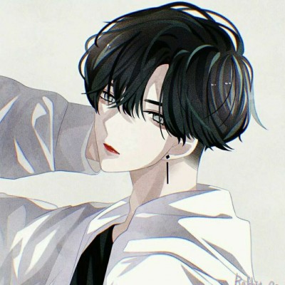 个性自我的微信帅气男生头像套图下载