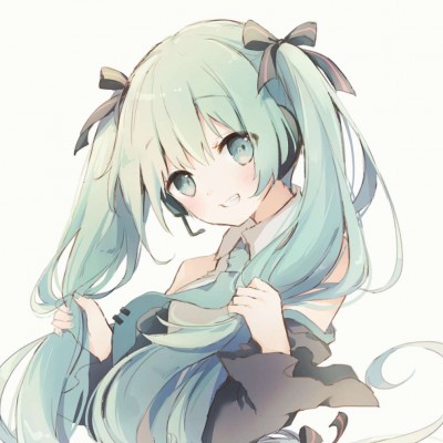 微信好看唯美清新二次元女生头像