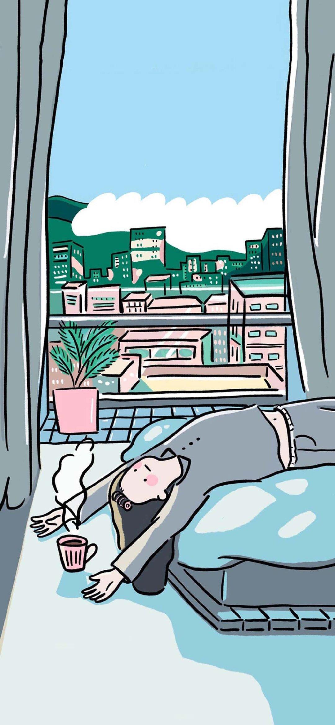 微信唯美清新梦幻聊天背景