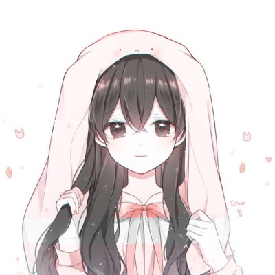 微信好看唯美清新二次元女生头像