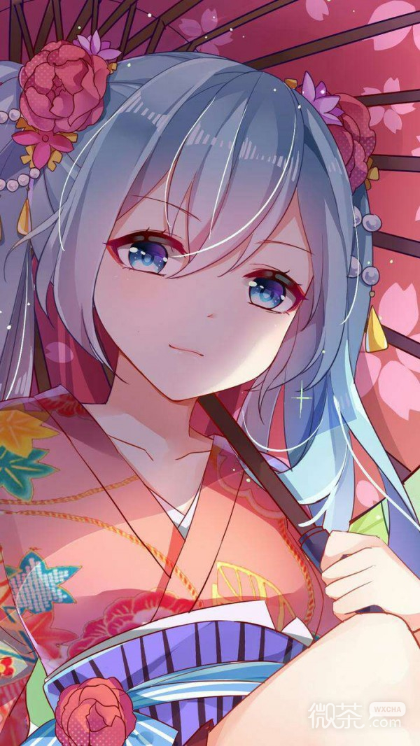 微信初音未来二次元聊天背景