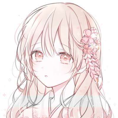 微信好看唯美清新二次元女生头像