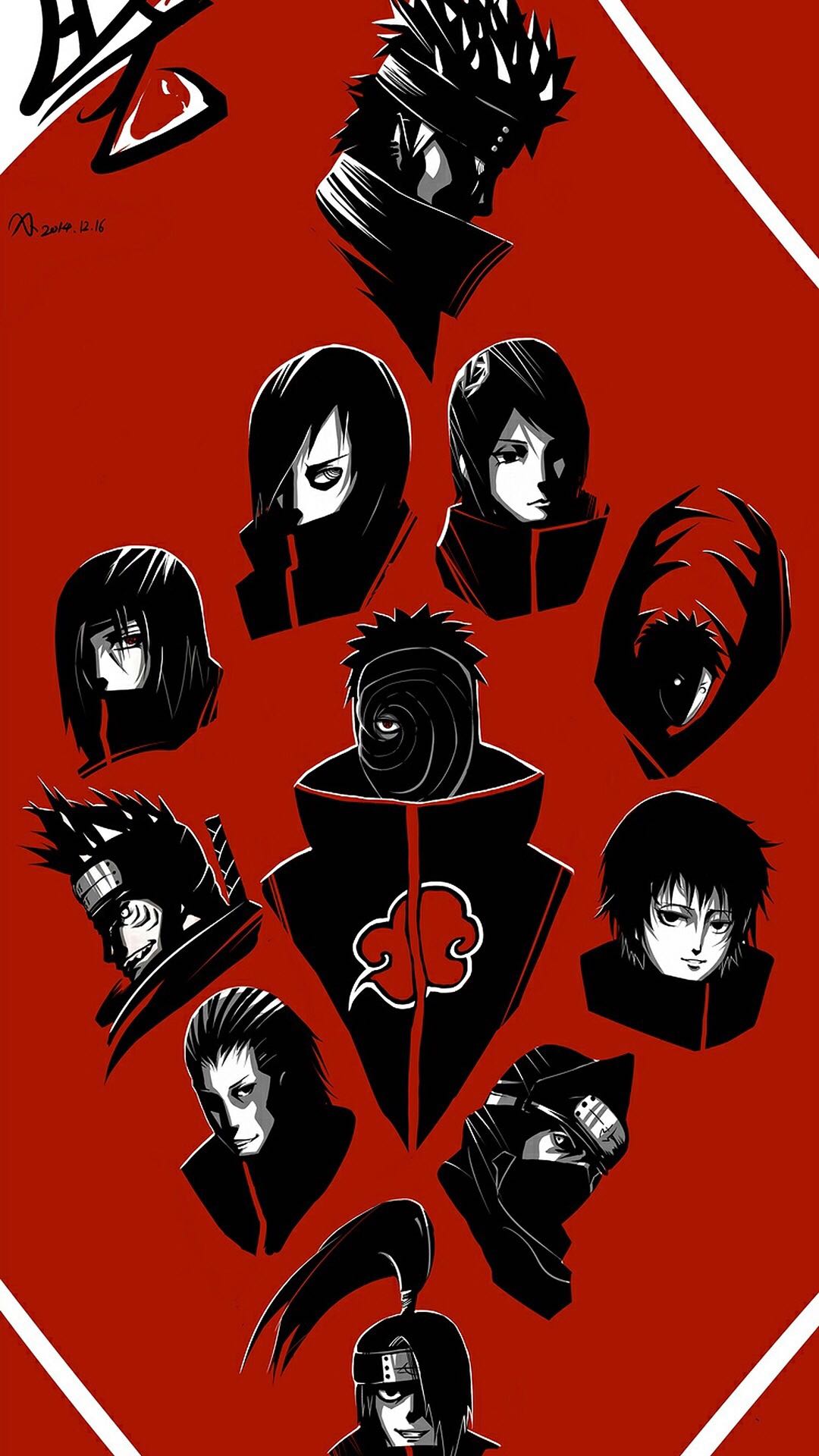 微信高清火影忍者聊天背景