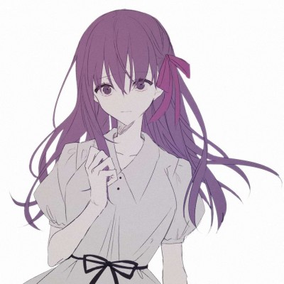 微信好看唯美清新二次元女生头像