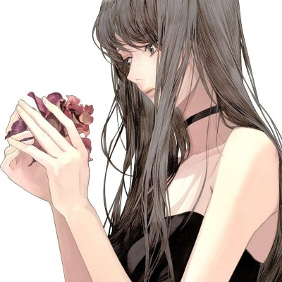 微信好看唯美清新二次元女生头像