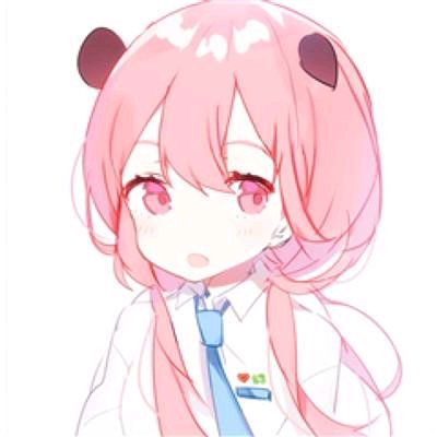 粉嫩可爱二次元微信软妹女生头像