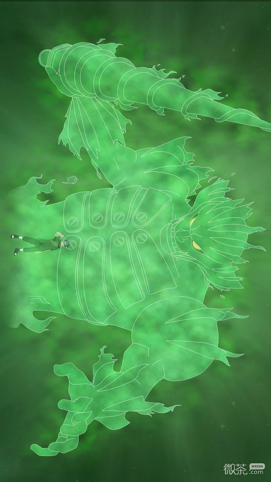 微信霸气潮流火影忍者聊天背景